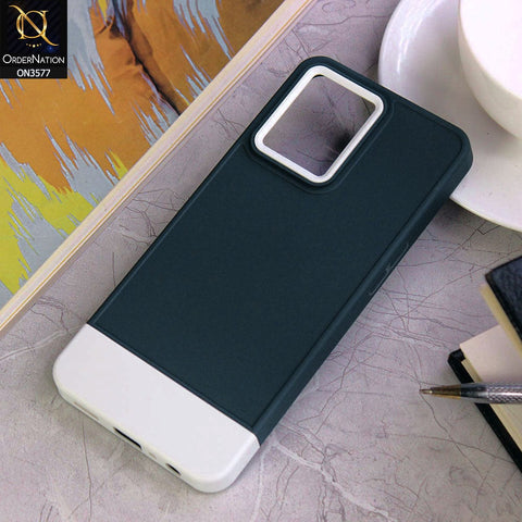 Oppo F21 Pro 4G Cover - Design5 - Trendy Double Tone Candy Colour Soft Silicon Protective Case