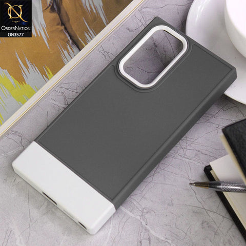 Samsung Galaxy S22 Ultra 5G Cover - Design10 - Trendy Double Tone Candy Colour Soft Silicon Protective Case