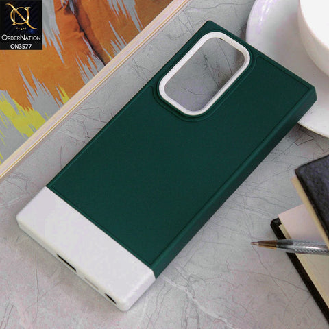 Samsung Galaxy S22 Ultra 5G Cover - Design4 - Trendy Double Tone Candy Colour Soft Silicon Protective Case