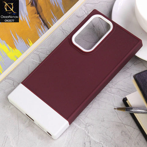 Samsung Galaxy S22 Ultra 5G Cover - Design7 - Trendy Double Tone Candy Colour Soft Silicon Protective Case