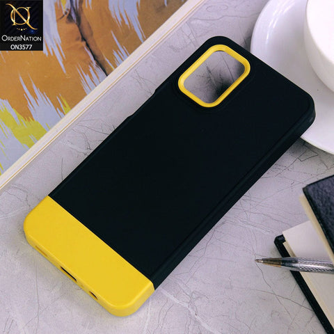 Samsung Galaxy A12 Cover - Design2 - Trendy Double Tone Candy Colour Soft Silicon Protective Case
