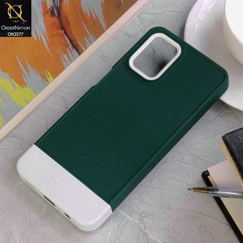 Samsung Galaxy A12 Cover - Design4 - Trendy Double Tone Candy Colour Soft Silicon Protective Case