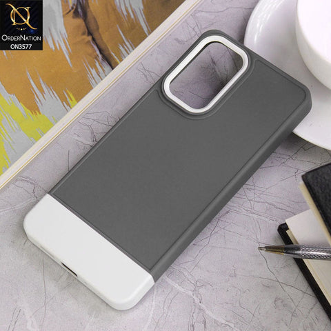 Samsung Galaxy A73 5G Cover - Design10 - Trendy Double Tone Candy Colour Soft Silicon Protective Case