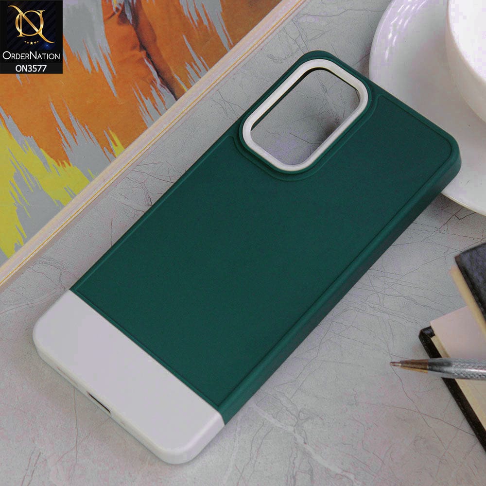 Samsung Galaxy A73 5G Cover - Design4 - Trendy Double Tone Candy Colour Soft Silicon Protective Case