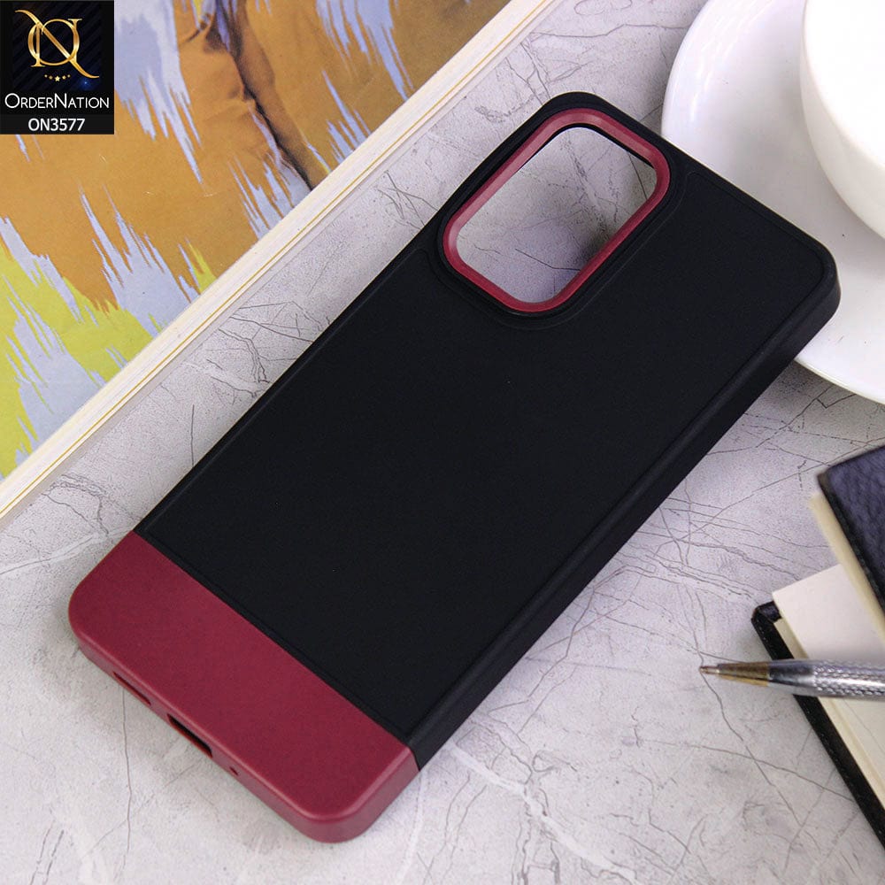 Samsung Galaxy A73 5G Cover - Design8 - Trendy Double Tone Candy Colour Soft Silicon Protective Case