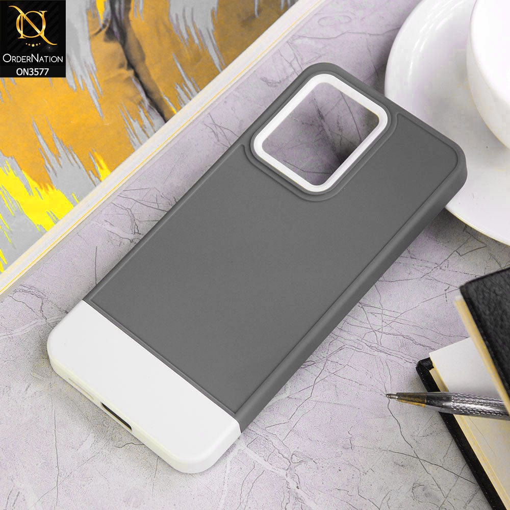 Vivo V23 5G Cover - Design10 - Trendy Double Tone Candy Colour Soft Silicon Protective Case