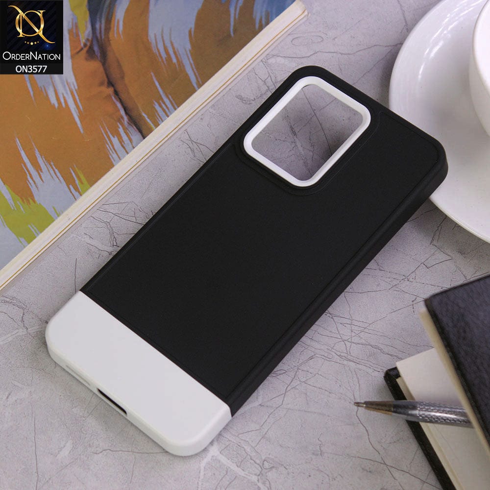 Vivo V23 5G Cover - Design3 - Trendy Double Tone Candy Colour Soft Silicon Protective Case