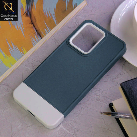 Vivo S12 Cover - Design5 - Trendy Double Tone Candy Colour Soft Silicon Protective Case