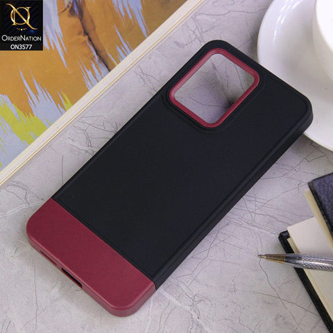 Vivo V23 5G Cover - Design8 - Trendy Double Tone Candy Colour Soft Silicon Protective Case