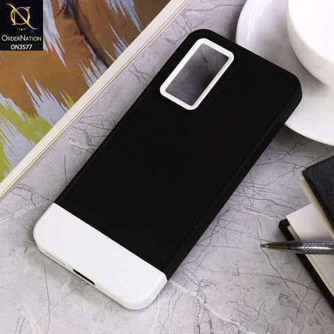 Vivo V23e 5G Cover - Design3 - Trendy Double Tone Candy Colour Soft Silicon Protective Case