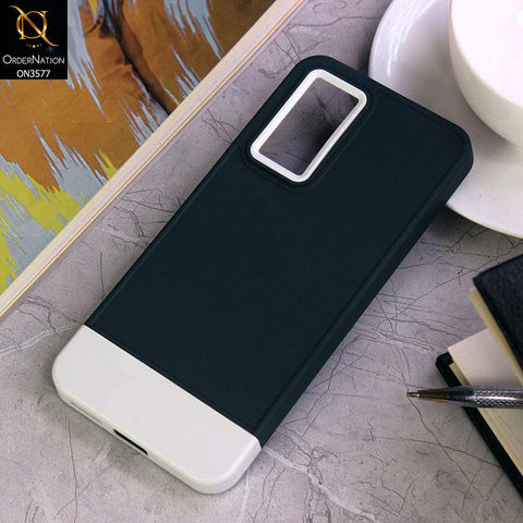 Vivo S10e Cover - Design5 - Trendy Double Tone Candy Colour Soft Silicon Protective Case