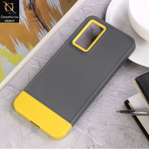 Vivo S10e Cover - Design9 - Trendy Double Tone Candy Colour Soft Silicon Protective Case
