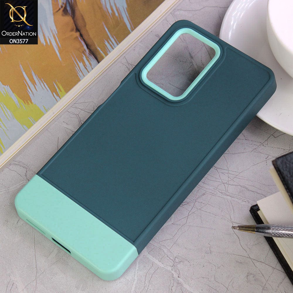 Xiaomi 11T Pro Cover - Design1 - Trendy Double Tone Candy Colour Soft Silicon Protective Case