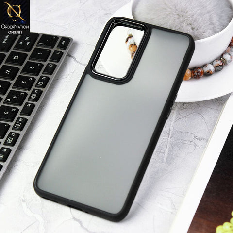 OnePlus 9 Pro  Cover - Black -  Trendy Electroplating Camera Shiny Borders Crash Resistant Pc+Tpu Protective Case