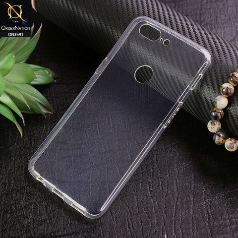 OnePlus 5T Cover - Soft 4D Design Shockproof Silicone Transparent Clear Case