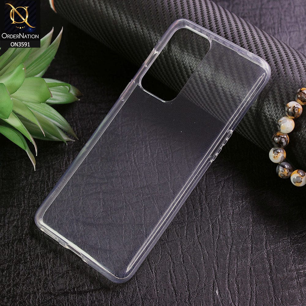 OnePlus 9RT 5G Cover - Soft 4D Design Shockproof Silicone Transparent Clear Case