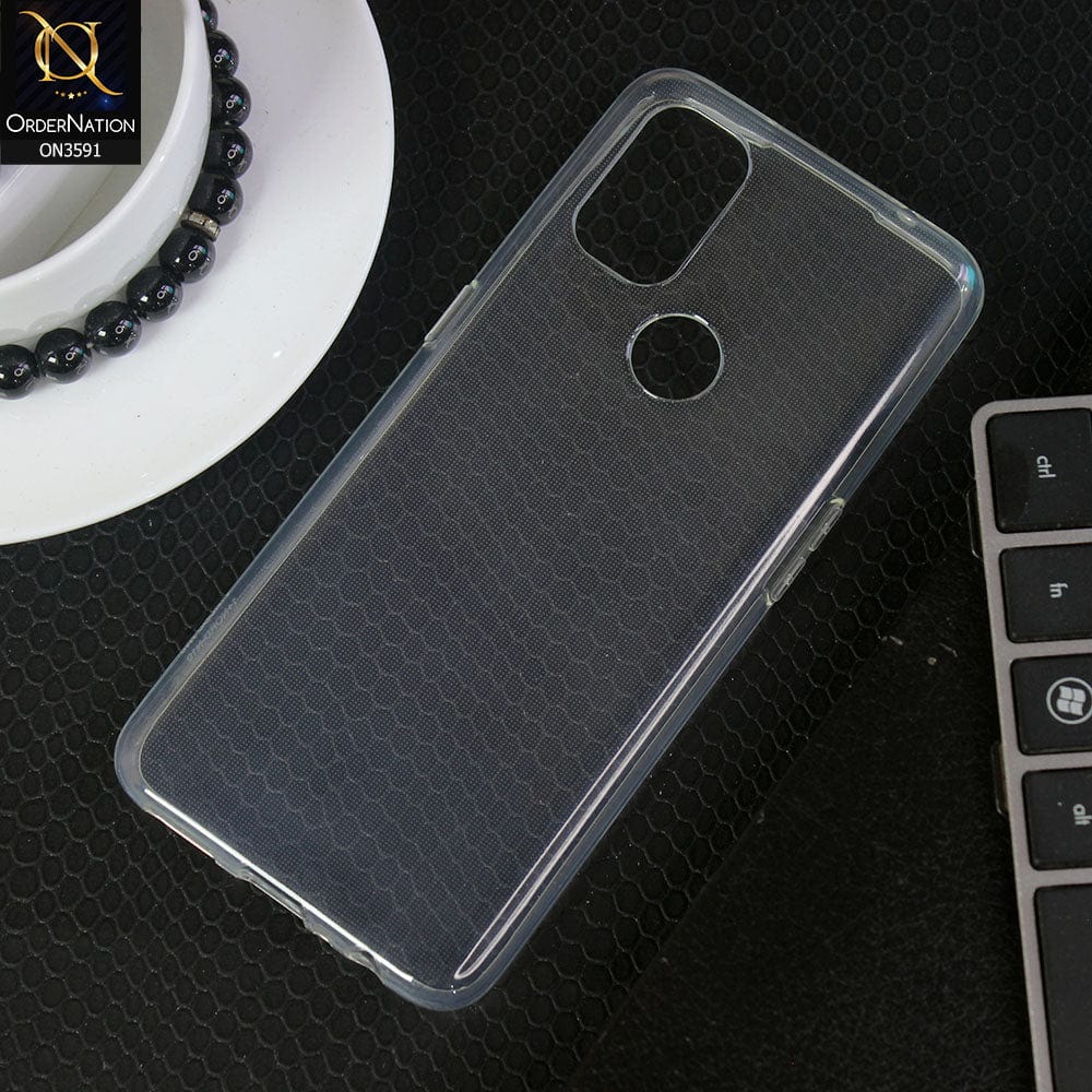 OnePlus Nord N10 5G Cover - Transparent - Soft 4D Design Shockproof Silicone Transparent Clear Case