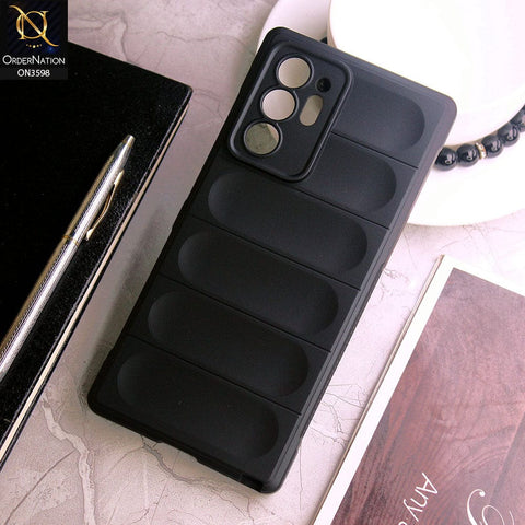 Samsung Galaxy Note 20 Ultra  Cover - Black -  Anti Drop Crash Resistant Soft Silicone Camera Protection Case