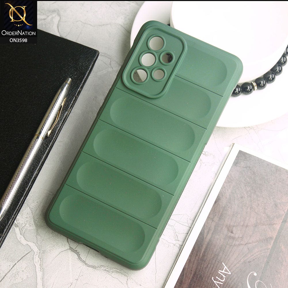 Samsung Galaxy A53 5G  Cover - Green -  Anti Drop Crash Resistant Soft Silicone Camera Protection Case