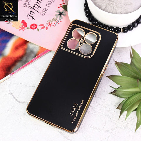 OnePlus 10 Pro Cover - Black - J-Case Silk Series Shiny Soft TPU Case With Camera Protection