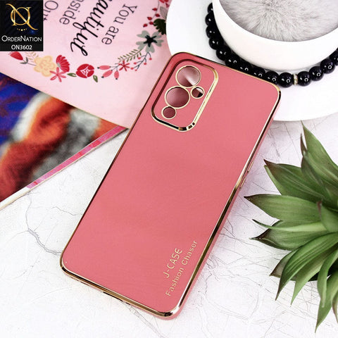 OnePlus 9 Cover - Red - J-Case Silk Series Shiny Soft TPU Case With Camera Protection