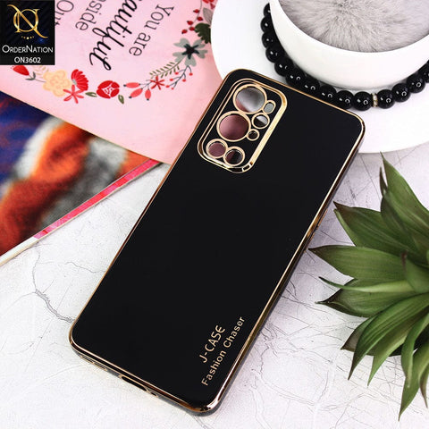 OnePlus 9 Pro Cover - Black - J-Case Silk Series Shiny Soft TPU Case With Camera Protection