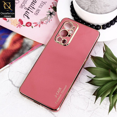 OnePlus 9 Pro Cover - Red - J-Case Silk Series Shiny Soft TPU Case With Camera Protection
