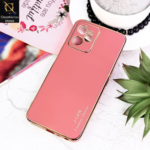 Realme C35 Cover - Red - New Electroplated Side Borders Camera Protection Case