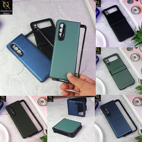 Samsung Galaxy Z Flip 3 5G Cover - Black - All New 4D Design Shockproof Round Borders Protective Case