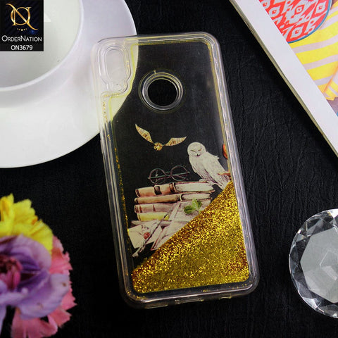 Huawei Nova 3i / P Smart Plus  Cover - Design 1 - New protective Glitter Case Round Soft Borders case