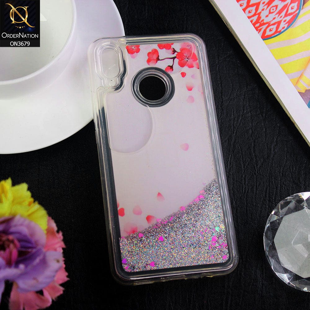 Huawei Nova 3i / P Smart Plus  Cover - Design 3 - New protective Glitter Case Round Soft Borders case