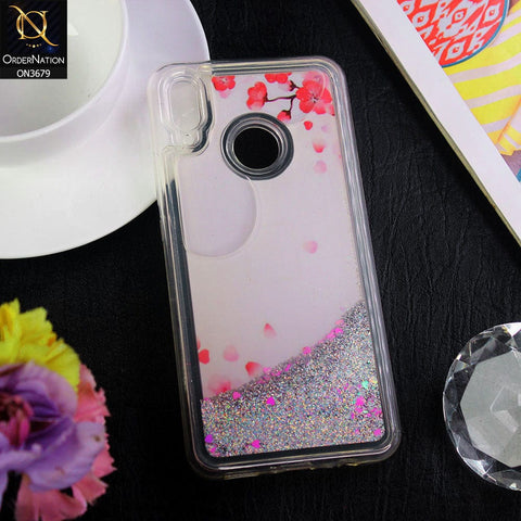 Huawei Nova 3i / P Smart Plus  Cover - Design 3 - New protective Glitter Case Round Soft Borders case