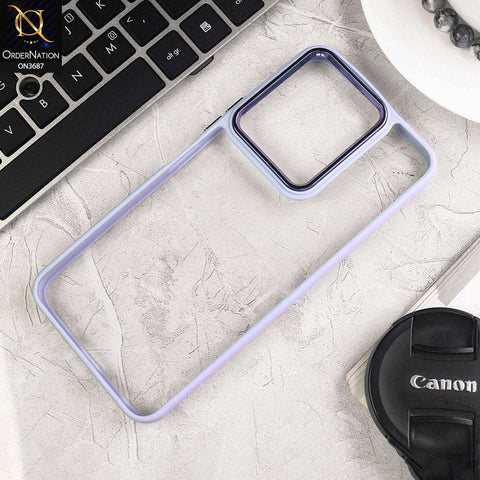 Vivo Y55 4G Cover - Gray - New Electroplating Camera Ring Colored Soft Silicon Borders Protective Clear Back Case