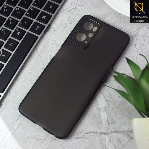 Oppo A36 Cover - Black - New Ultra Thin Paper Shell Round Borders Soft Case