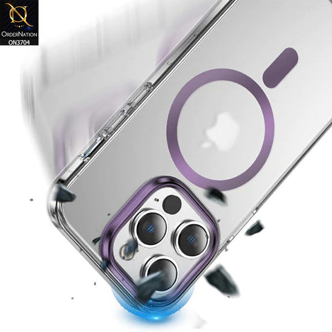 iPhone 14 Pro Max Cover - Black - Keephone Magnetic Pro Series magsafe Soft Silicone case