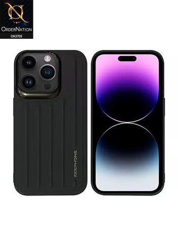 iPhone 14 Pro Max Cover - Black - Keephone Shockproof Heavy Duty Trunk Series Full Body protective Soft Case