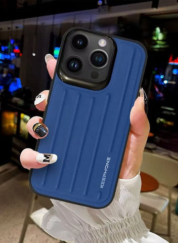 iPhone 14 Pro Max Cover - Gray - Keephone Shockproof Heavy Duty Trunk Series Full Body protective Soft Case