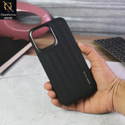iPhone 14 Pro Max Cover - Black - Keephone Shockproof Heavy Duty Trunk Series Full Body protective Soft Case