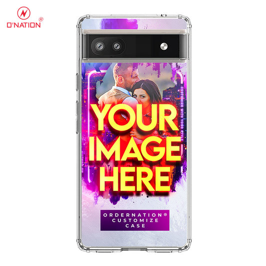 Google Pixel 6a Cover - Customized Case Series - Upload Your Photo - Multiple Case Types Available