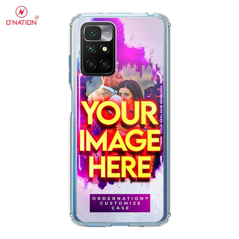 Xiaomi Redmi 10 Cover - Customized Case Series - Upload Your Photo - Multiple Case Types Available