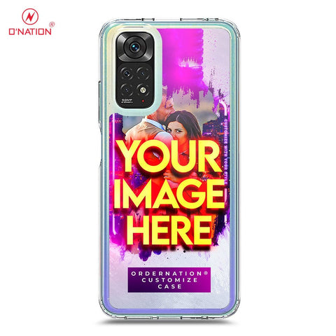 Xiaomi Redmi Note 11 4G Cover - Customized Case Series - Upload Your Photo - Multiple Case Types Available