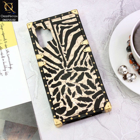 Samsung Galaxy A13 Cover - Design 2 - 3D illusion Gold  Soft Trunk Case ( Without Ring Holder )