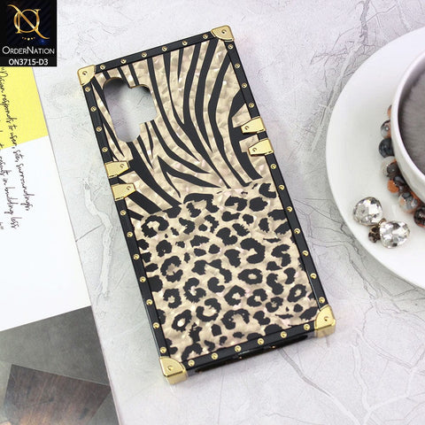Samsung Galaxy A13 Cover - Design 3 - 3D illusion Gold  Soft Trunk Case ( Without Ring Holder )