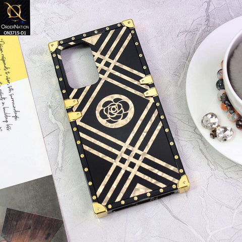 Samsung Galaxy A33 5G Cover - Design 1 - 3D illusion Gold  Soft Trunk Case ( Without Ring Holder )