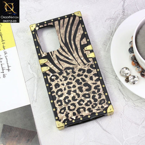Samsung Galaxy A23 5G Cover - Design 3 - 3D illusion Gold  Soft Trunk Case ( Without Ring Holder )