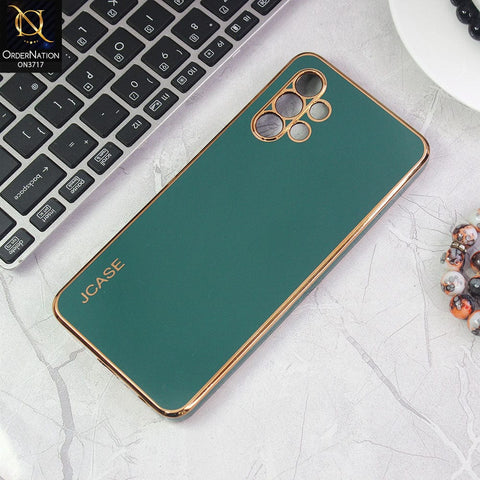 Samsung Galaxy A32 Cover - Green - J-Case New Electroplating Borders  Camera Protection Soft Silicon Case