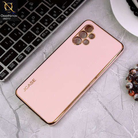 Samsung Galaxy A32 Cover - Pink - J-Case New Electroplating Borders  Camera Protection Soft Silicon Case