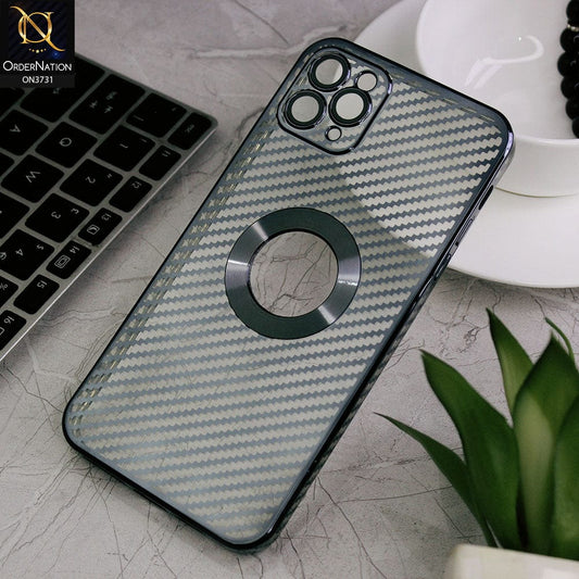 iPhone 11 Pro Max Cover - Black - new ziggy lines camera protection logo hole case