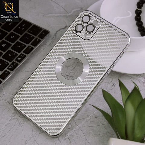 iPhone 11 Pro Max Cover - Silver - new ziggy lines camera protection logo hole case
