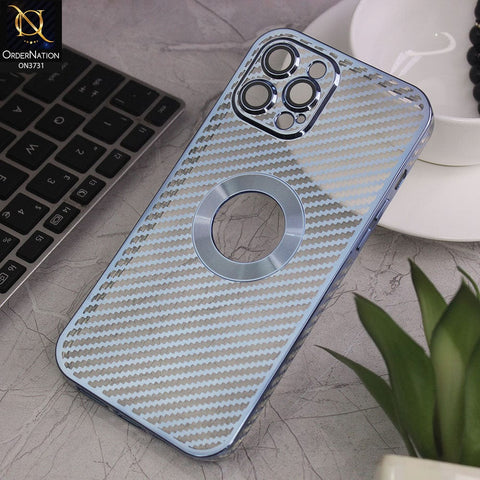 iPhone 12 Pro Max Cover - Sierra Blue - new ziggy lines camera protection logo hole case
